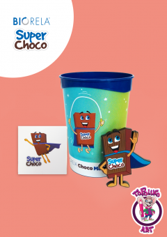 REGALI-PROMOZIONALI-2D-MAGNETE-TATUAGGIO-TAZZA-SUPER-CHOCO