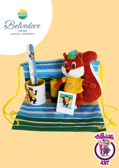 REGALI-PROMOZIONALI-ZAINO-TAZZA-PELUCHE-PUZZLE-BELVEDERE